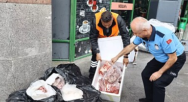 Otobüste Usulsüz Et Sevkiyatı