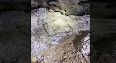 Pençe Kilit'te teröristlere ait mağaraya imha!