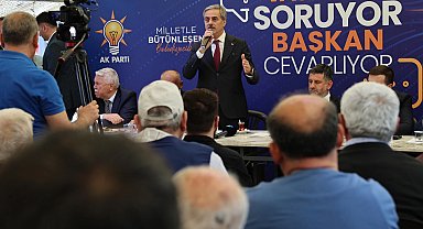 Sakarya'da Başkan Alemdar Söğütlü'yü dinledi