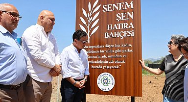 Senem Şen Hatıra Bahçesi Anneler Günü'nde açıldı