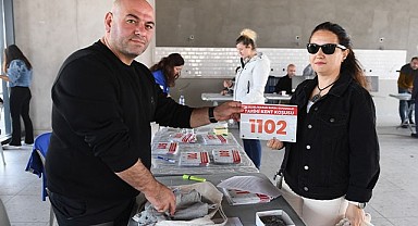 Tarihi koşuya katılacak sporseverler numaralarını aldı