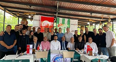 TSYD Bursa Şubesi Enes Çelik'i ağırladı