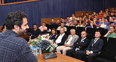 Uğur Uzunel, Marmarabirlik'te Rıfat Ilgaz'ı konuştu