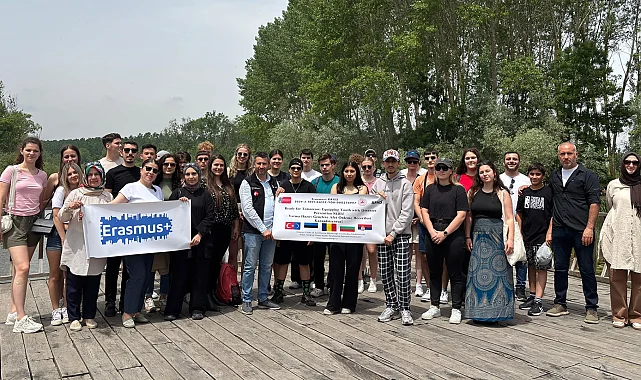 Uluslar arası öğrenciler Sakarya'nın doğasında unutulmaz bir gün yaşadı