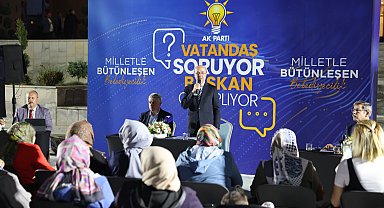 Vatandaş sordu, Başkan cevapladı