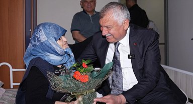 Zeydan Karalar'dan huzurevine ziyaret