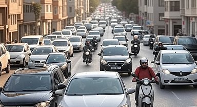 210 bin 295 taşıt daha trafiğe eklendi... Mayıs'ta motosiklet ve otomobil öne çıktı