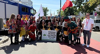 Almanya’daki Hessentag 2025 Festivali’nde Osmangazi rüzgarı