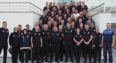 Ankara Keçiören Zabıta teşkilatına moral ve başarı takdiri