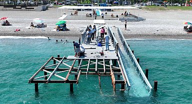 Antalya'da 'Engelsiz Plaj' yeni sezona hazırlanıyor