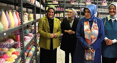 "Atölye Karatay'a tam not: Kadın istihdamına destek"