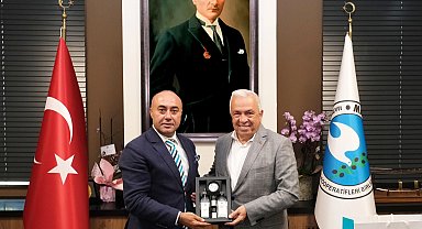 Başkan Özdemir'den Marmarabirlik'e 'hayırlı olsun' ziyareti