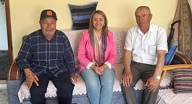 Başkan Tekin'den Kıbrıs Gazisi Rıza amcaya moral