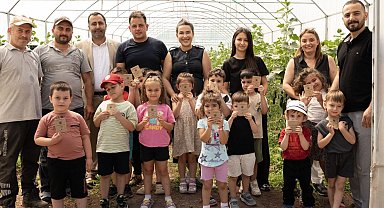 Bursa Gemlik'te Uğur Böcekleri doğayla buluştu