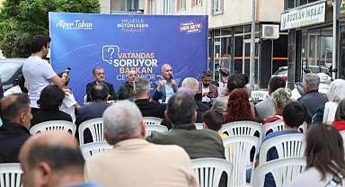 Bursa İnegöl'de Başkan Taban Osmaniye sakinleriyle buluştu