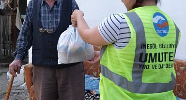 Bursa İnegöl'den 365 gün sıcak yardım