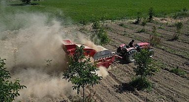 Bursa İnegöl'ün verimli arazilerinde taş devri bitti!