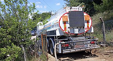 Bursa Nilüfer'de Dağyenice'deki yangın söndürüldü