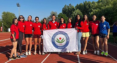 Bursa Nilüferli atletizmciler Süper Lig'de