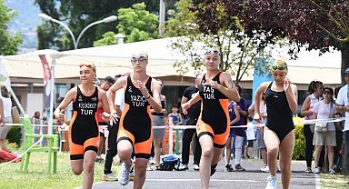 Bursa Osmangazi'de Biathle rüzgarı esti