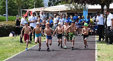 Bursa Osmangazi'de Triathle yarışları nefes kesti