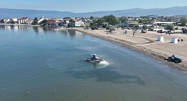 Bursa plajları sezona hazır hale geliyor