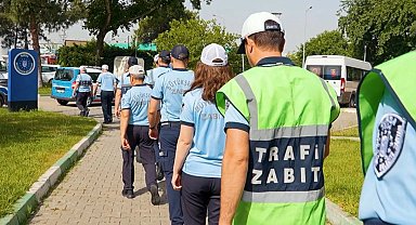 Bursa'da zabıta ekipleri bayramda da sahada