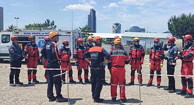 BUSKİ Arama Kurtarma ekibi akredite oldu