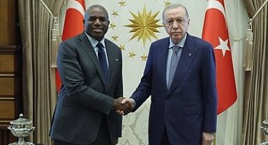 Cumhurbaşkanı Erdoğan, İngiltere Dışişleri Bakanı'nı kabul etti