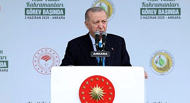 Cumhurbaşkanı Erdoğan: Orman varlığı yüzde 30'a ulaştı