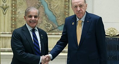 Cumhurbaşkanı Erdoğan Pakistan Başbakanı Şerif ile görüştü