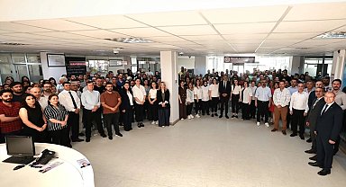 Denizli Büyükşehir'de renkli bayramlaşma