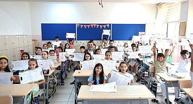 Denizli'de 'büyük' karne coşkusu