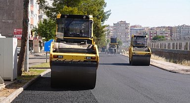 Diyarbakır Büyükşehir'den çifte asfalt çalışması