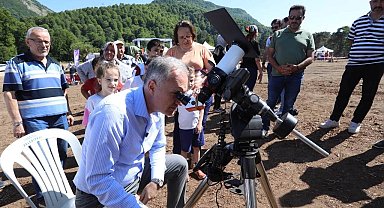 Doğa ve bilim meraklıları Bursa İnegöl'de buluştu
