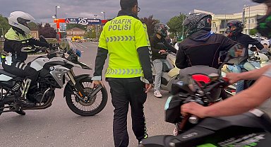 Düzce'de motosiklet denetimleri tam gaz
