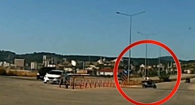 Düzce'de tehlikeli dönüş kamerada! Kazaya davetiye çıkardı