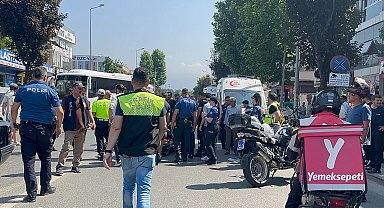 Düzce'de trafik kazası: 2 polis memuru yaralandı