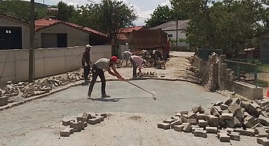 Edirne Yenimuhacır'da bayram öncesi temizlik