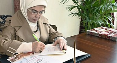 Emine Erdoğan'dan Türk Kızılayı'na kurban bağışı