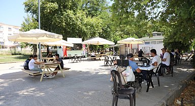 Engelsiz kafe yenilenen yüzüyle hizmete devam ediyor