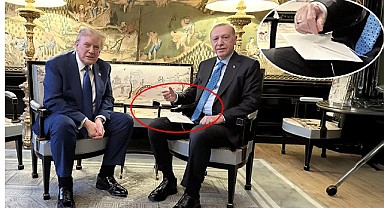 Erdoğan-Trump görüşmesinde dikkat çeken zarf detayı