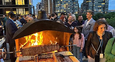 Erzurum'un Cağ Kebabı New York'ta tanıtıldı