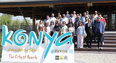 Filipinler'den gelen turizm heyeti Konya'yı keşfetti