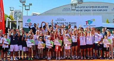Gaziantep'ten Avrupa'ya tenis başarısı