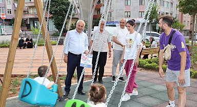 Gebze'de Başkan Büyükgöz'den Arapçeşme Parkı'na yakın mercek