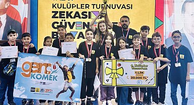 Genç KOMEK öğrencilerinden zeka arenasında büyük zafer
