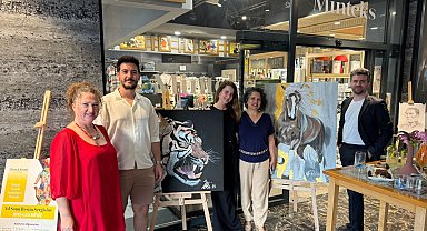Genç Yetenekler Minteks Sanat Resim Sergisi'nde buluştu