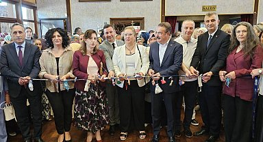 GÖLMEK'in el emeği göz nuru eserleri sergilendi