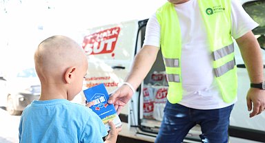 Halk Süt Projesi'yle on binlerce miniğe temel destek